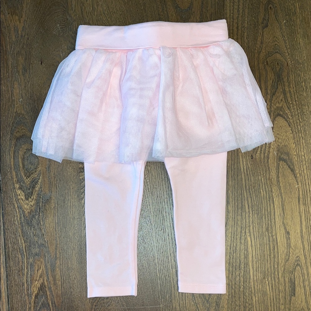 OshKosh B'gosh Light Pink Tulle Skirt Leggings
